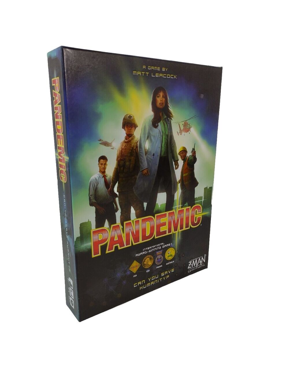Z-Man Games Pandemic Strategy Team Board Game Save Humanity COMPLETE 2013